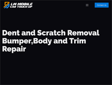 Tablet Screenshot of lmcartouchup.com